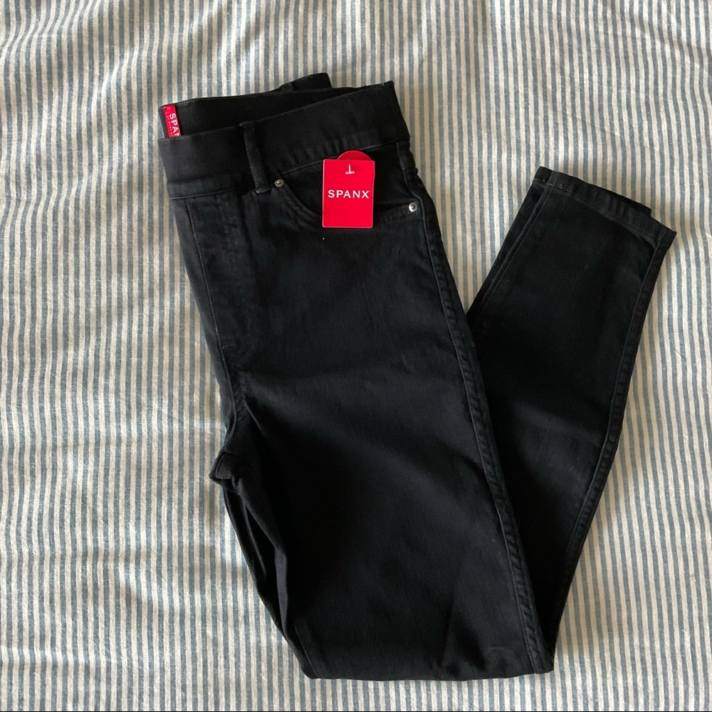 Spanx black jeggings